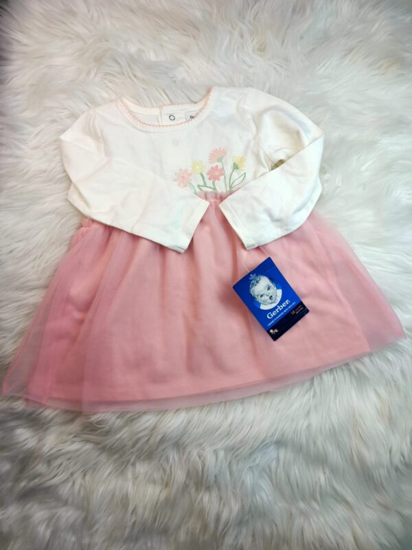 VESTIDO ROSA GERBER